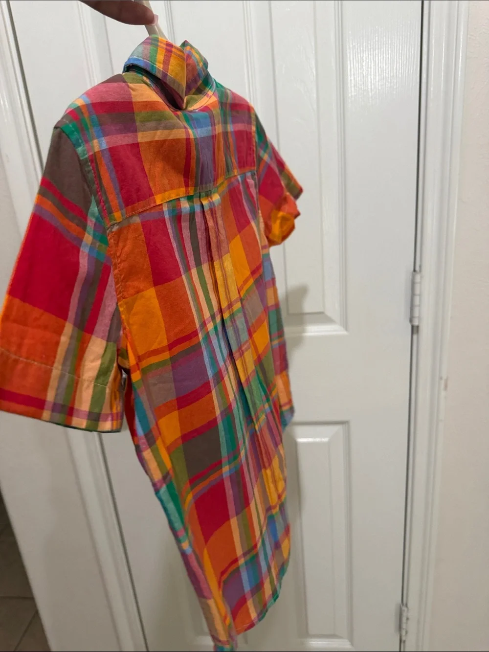 Ralph Lauren Kids Multicolor Plaid Button-Down Shirt - Red, Yellow, Green, Blue